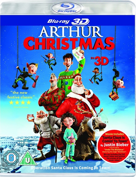 聖誕快遞 (2D+快門3D) - 50G (Arthur Christmas 3D)