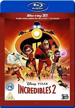 超人特攻隊2 (台版) (2D+3D) (3D The Incredibles 2 )