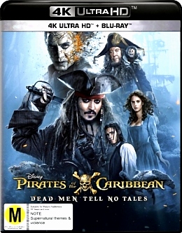 神鬼奇航 死無對證 (杜比全景聲) - 50G (4K) (Pirates of the Caribbean: Dead Men Tell No Tales )