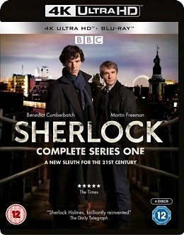 新福爾摩斯 第一季 - 50G (4K) (2碟裝)  (Sherlock Season 1 )