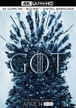 冰與火之歌 權力的遊戲 第八季 (3碟裝) (杜比全景聲) - 50G (4K) (Game of Thrones Season 8)
