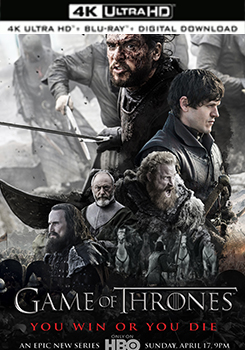 冰與火之歌 權力的遊戲 第六季 (4碟裝) (杜比全景聲) - 50G (4K) (Game of Thrones Season 6)